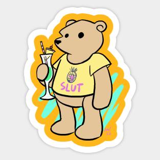 A bear everyone owns Sticker